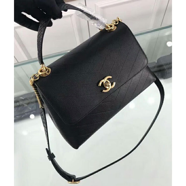 2018 Chanel Flap Bag with Top Handle