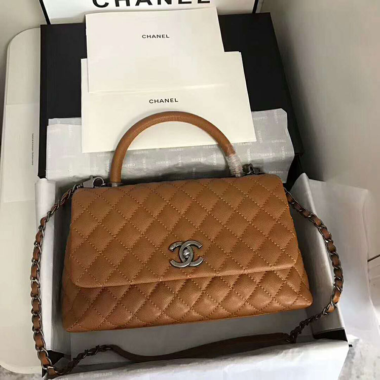 2018 Chanel Flap Bag with Top Handle