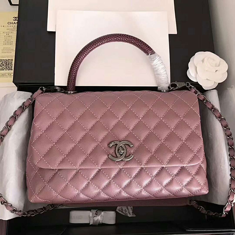 2018 Chanel Flap Bag with Top Handle