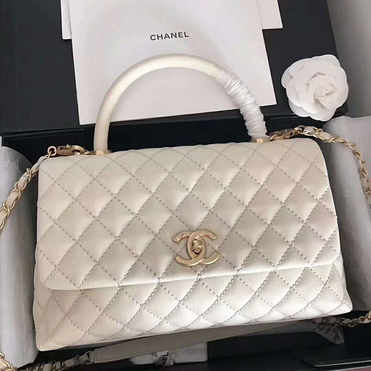 2018 Chanel Flap Bag with Top Handle