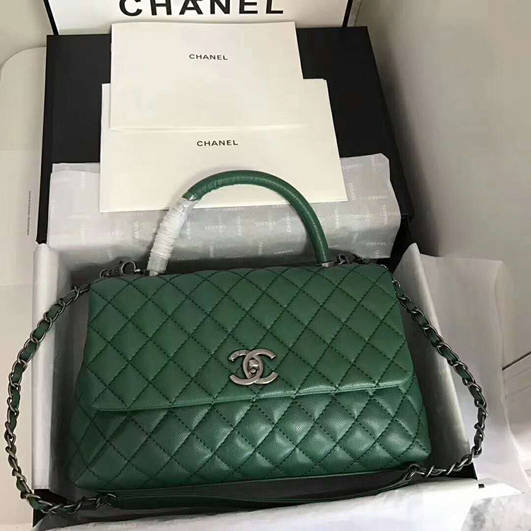 2018 Chanel Flap Bag with Top Handle