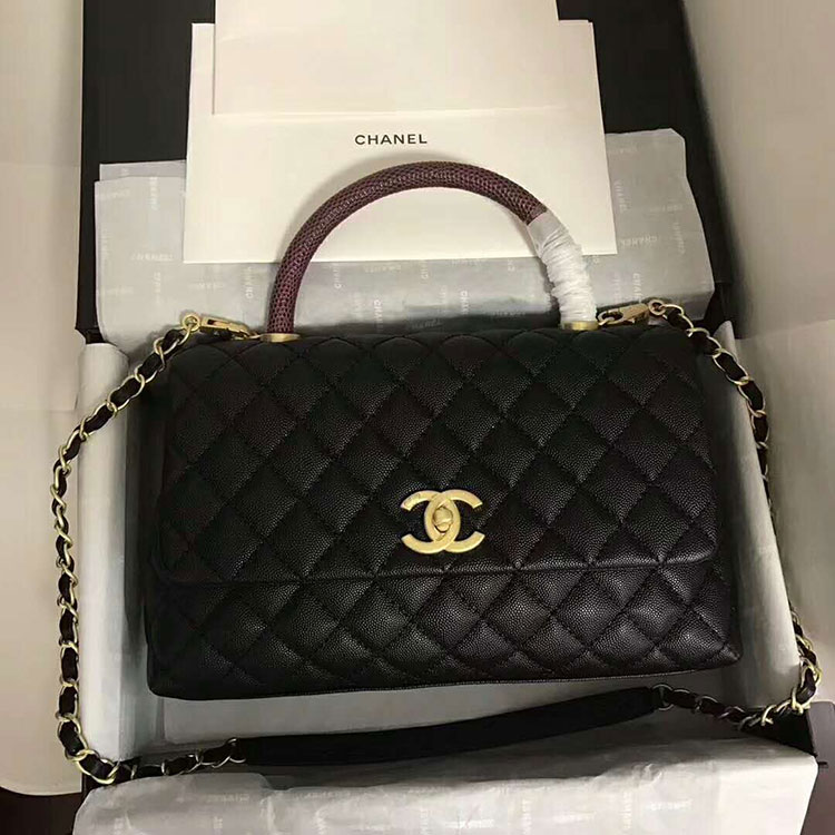 2018 Chanel Flap Bag with Top Handle