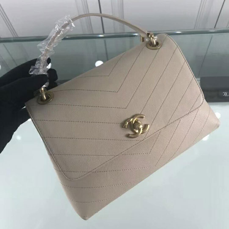 2018 Chanel Flap Bag with Top Handle