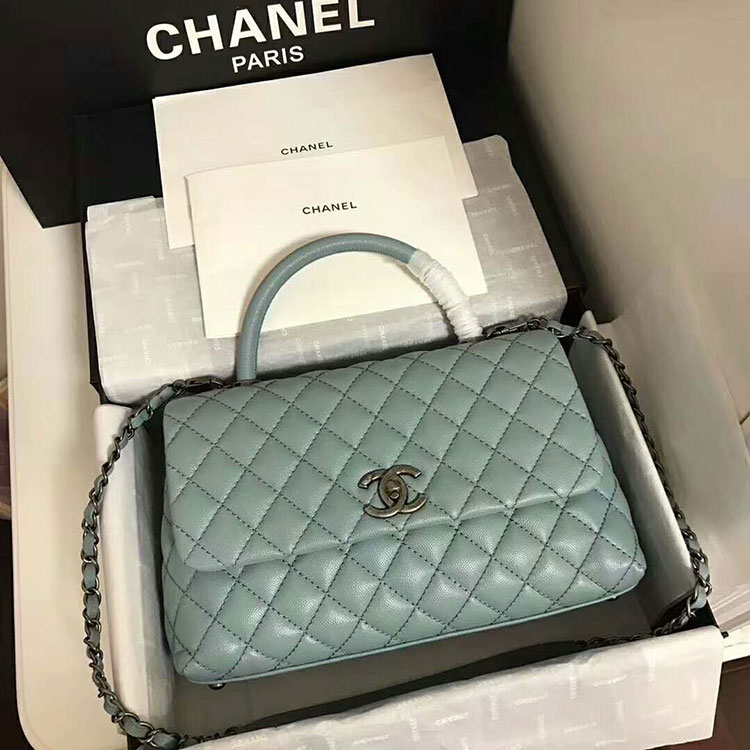 2018 Chanel Flap Bag with Top Handle