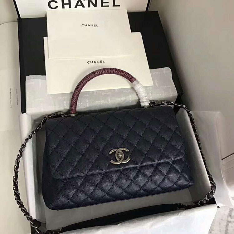 2018 Chanel Flap Bag with Top Handle