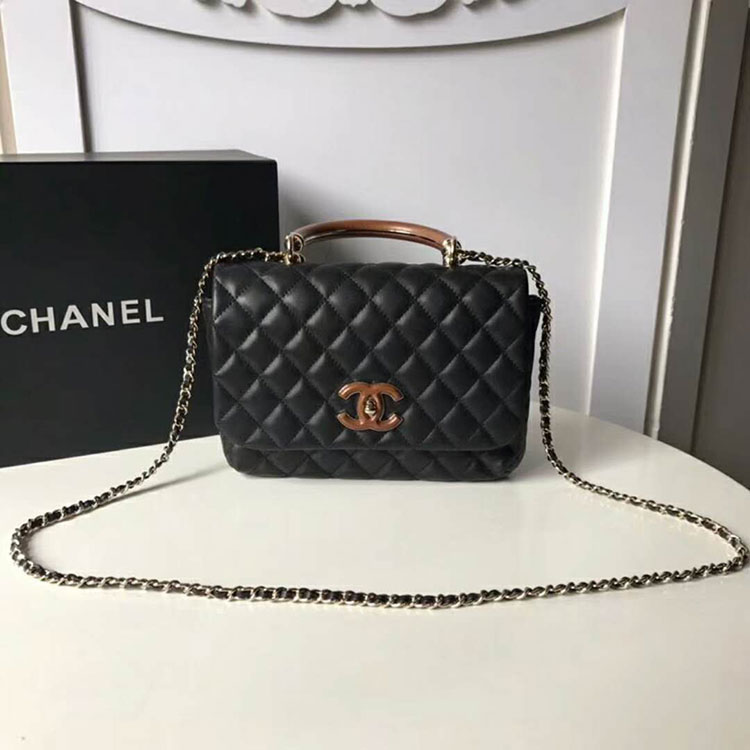 2018 Chanel Flap Bag with Top Handle