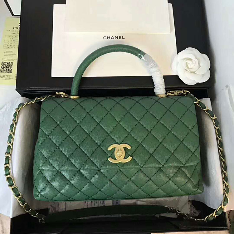 2018 Chanel Flap Bag with Top Handle