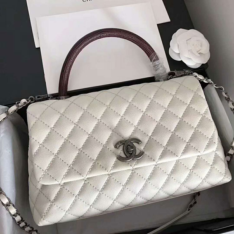 2018 Chanel Flap Bag with Top Handle