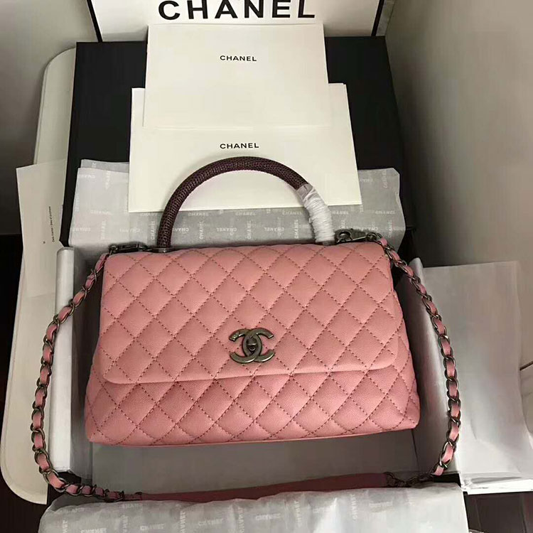 2018 Chanel Flap Bag with Top Handle