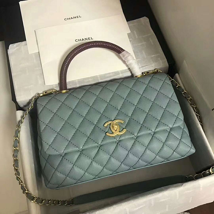 2018 Chanel Flap Bag with Top Handle