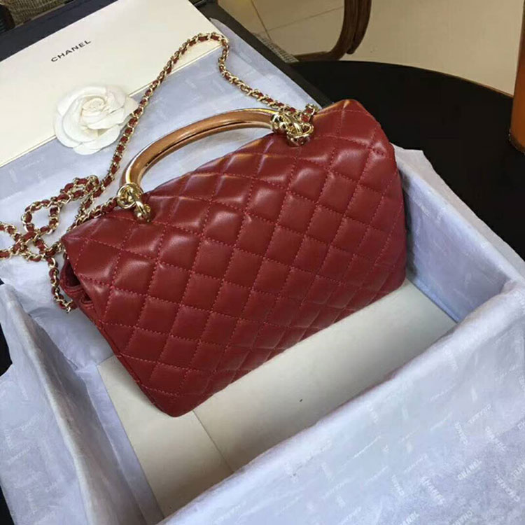 2018 Chanel Flap Bag with Top Handle