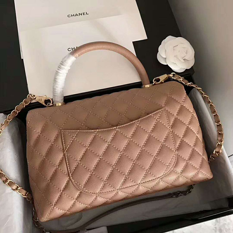 2018 Chanel Flap Bag with Top Handle