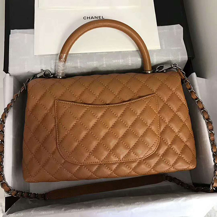 2018 Chanel Flap Bag with Top Handle