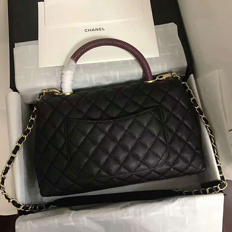 2018 Chanel Flap Bag with Top Handle