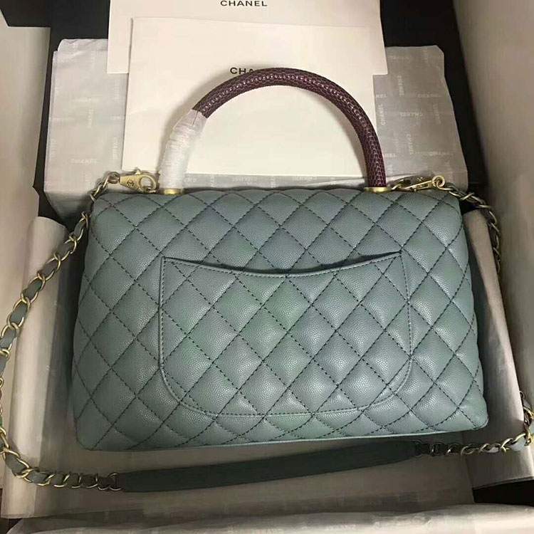 2018 Chanel Flap Bag with Top Handle