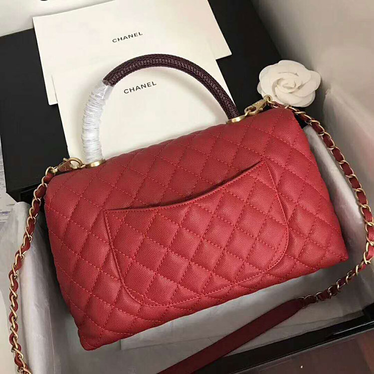 2018 Chanel Flap Bag with Top Handle