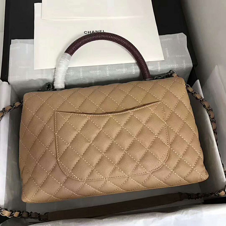 2018 Chanel Flap Bag with Top Handle