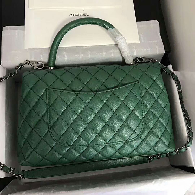 2018 Chanel Flap Bag with Top Handle