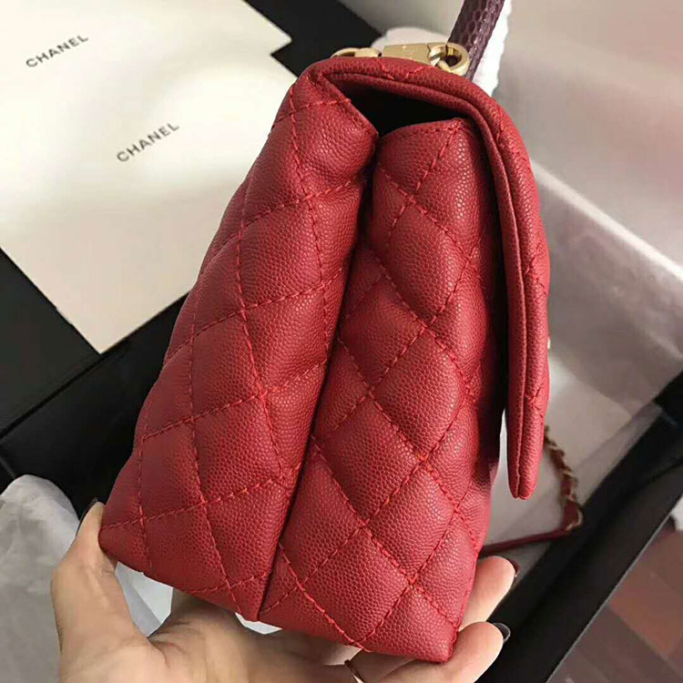 2018 Chanel Flap Bag with Top Handle