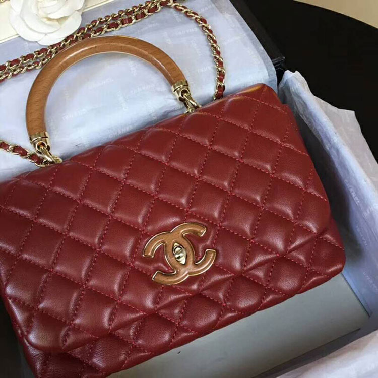 2018 Chanel Flap Bag with Top Handle