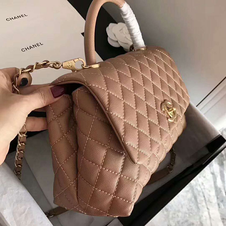 2018 Chanel Flap Bag with Top Handle