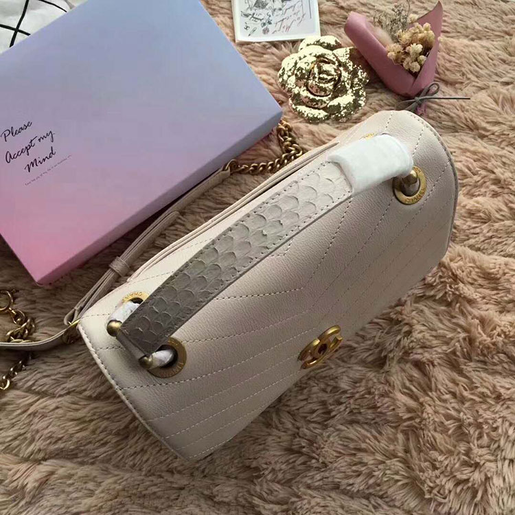 2018 Chanel Flap Bag with Top Handle