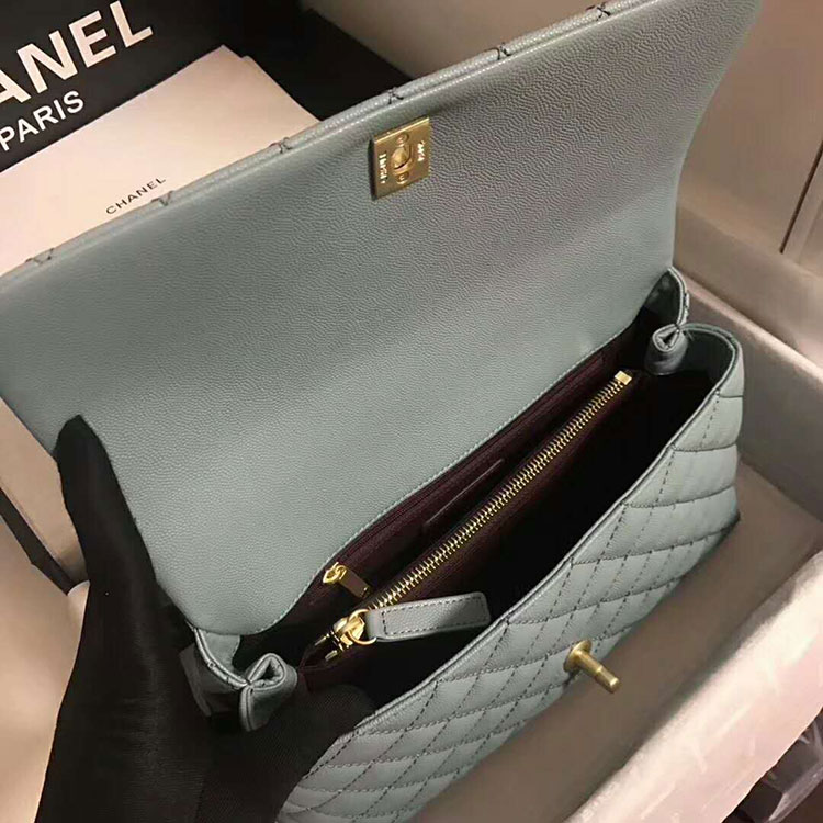 2018 Chanel Flap Bag with Top Handle