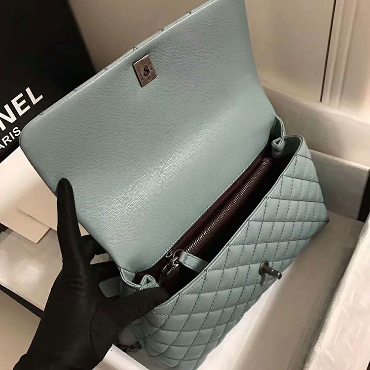 2018 Chanel Flap Bag with Top Handle