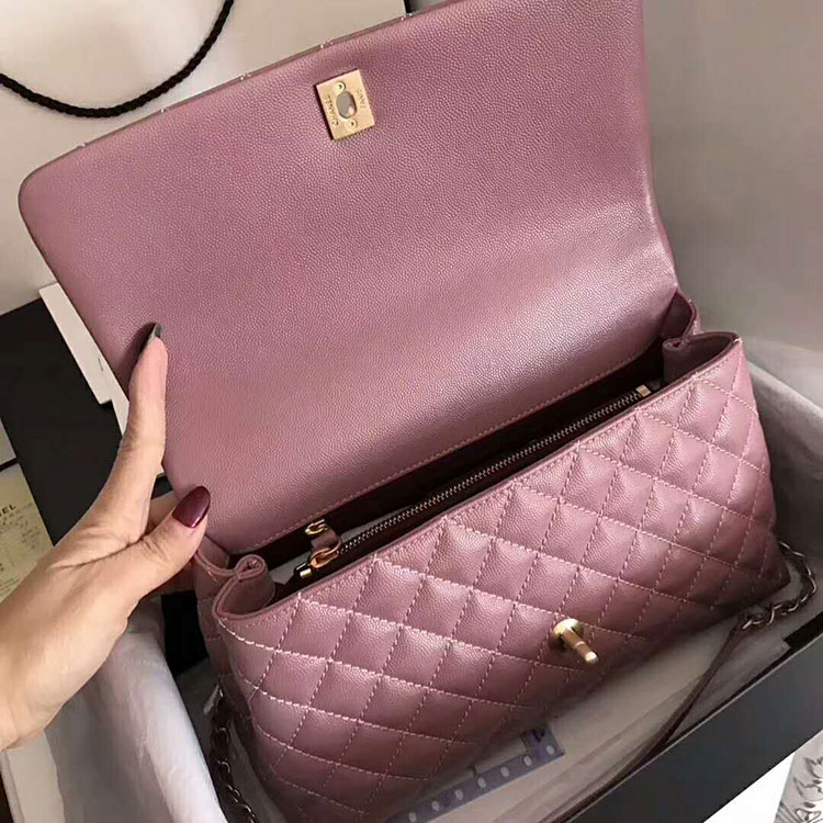 2018 Chanel Flap Bag with Top Handle