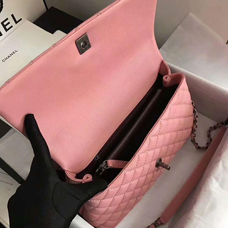 2018 Chanel Flap Bag with Top Handle