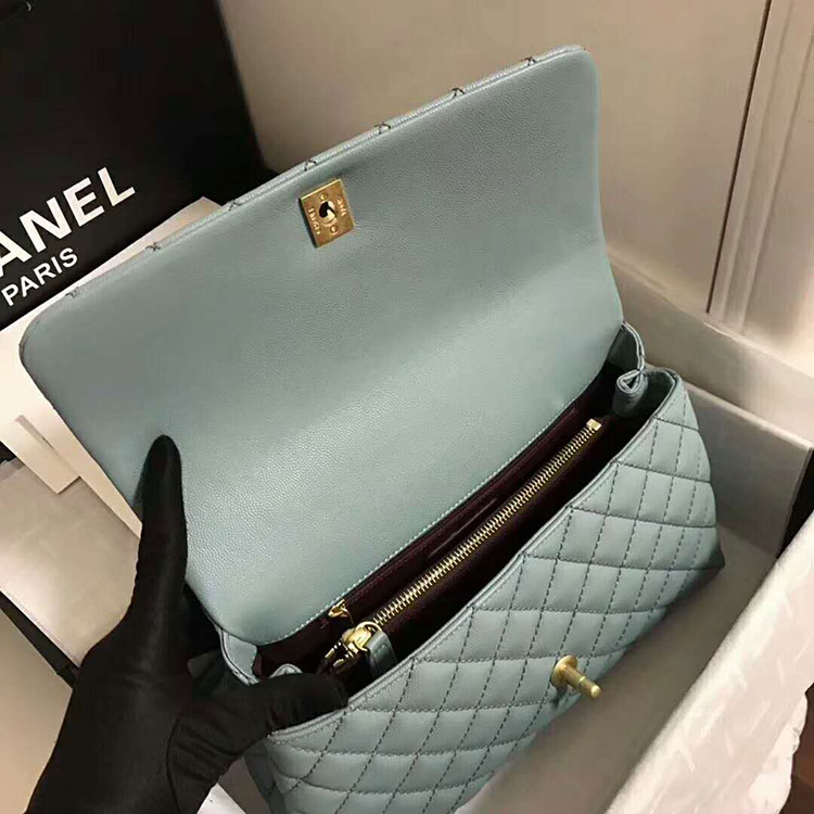 2018 Chanel Flap Bag with Top Handle