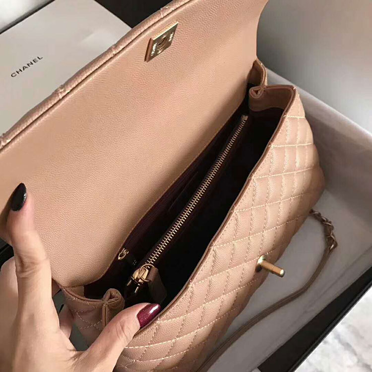 2018 Chanel Flap Bag with Top Handle