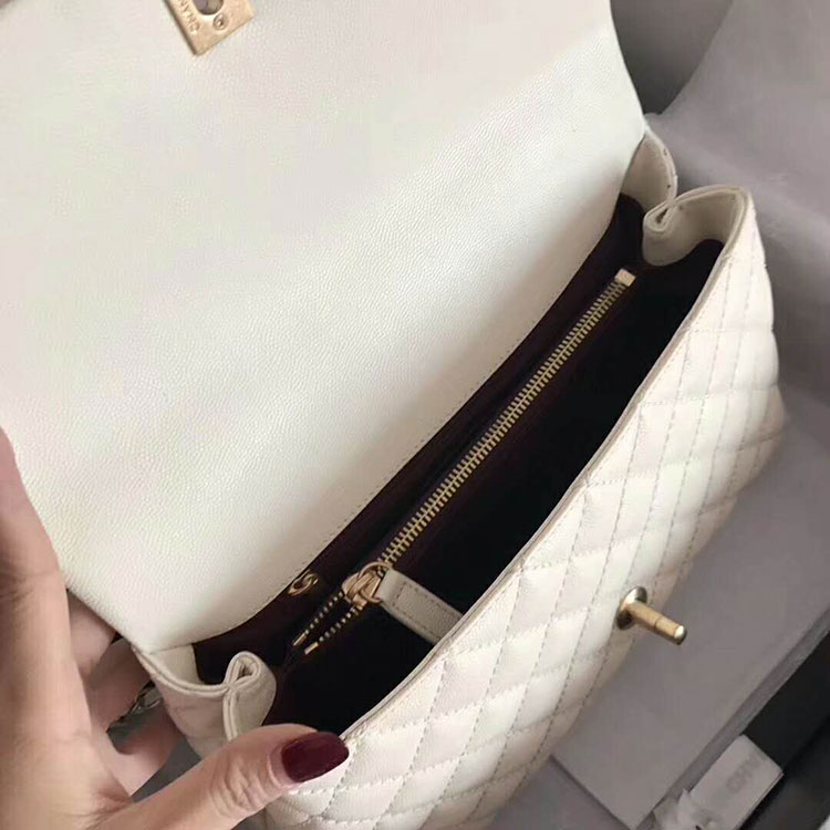 2018 Chanel Flap Bag with Top Handle