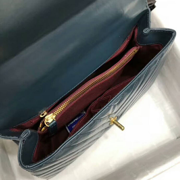 2018 Chanel Flap Bag with Top Handle