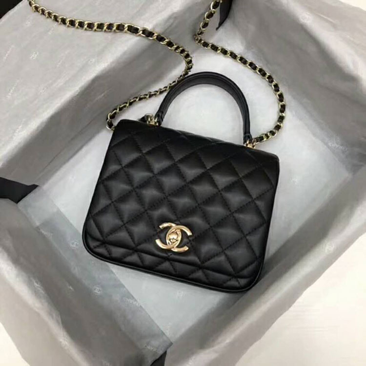 2018 Chanel Flap bag with Top Handle