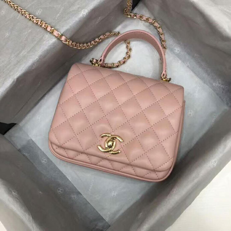 2018 Chanel Flap bag with Top Handle