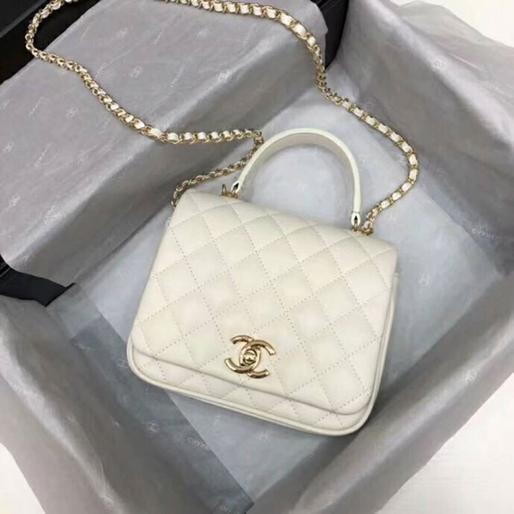 2018 Chanel Flap bag with Top Handle