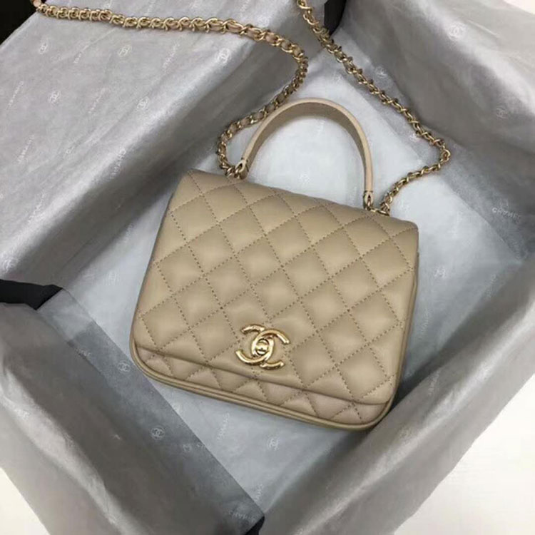 2018 Chanel Flap bag with Top Handle