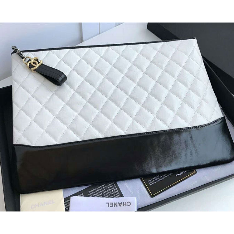 2018 Chanel Gabrielle Clutch Original Fetal leather A84288