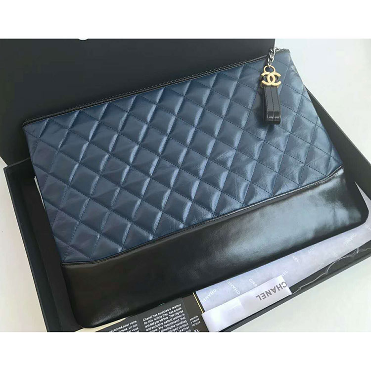 2018 Chanel Gabrielle Clutch Original Fetal leather A84288