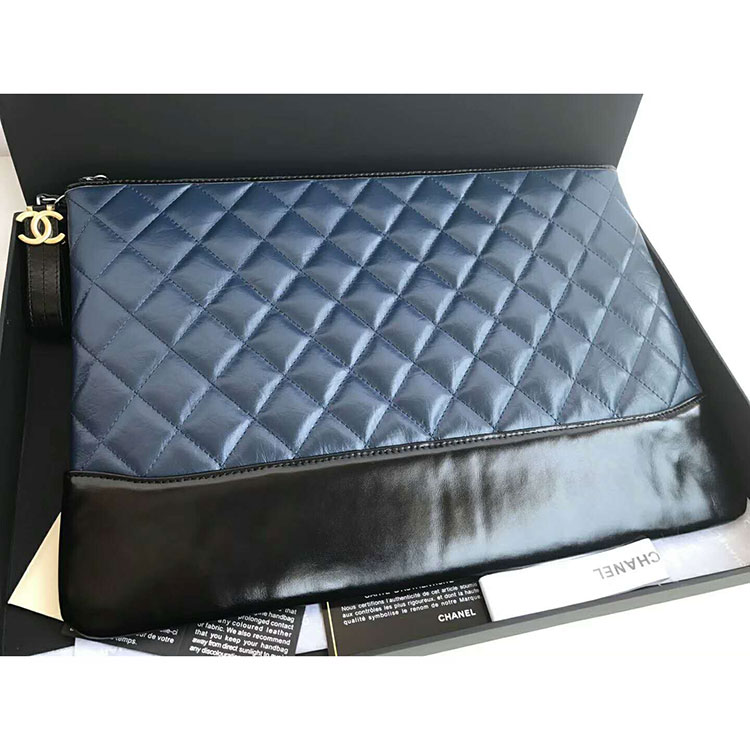 2018 Chanel Gabrielle Clutch Original Fetal leather A84288