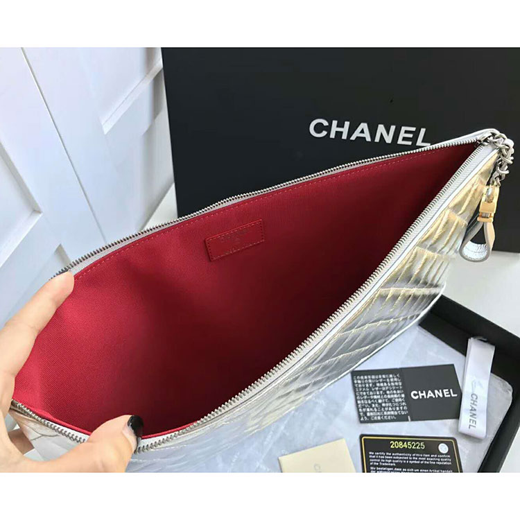 2018 Chanel Gabrielle Clutch Original Fetal leather A84288