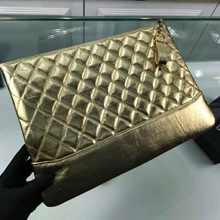 2018 Chanel Gabrielle Pouch Original Calfskin