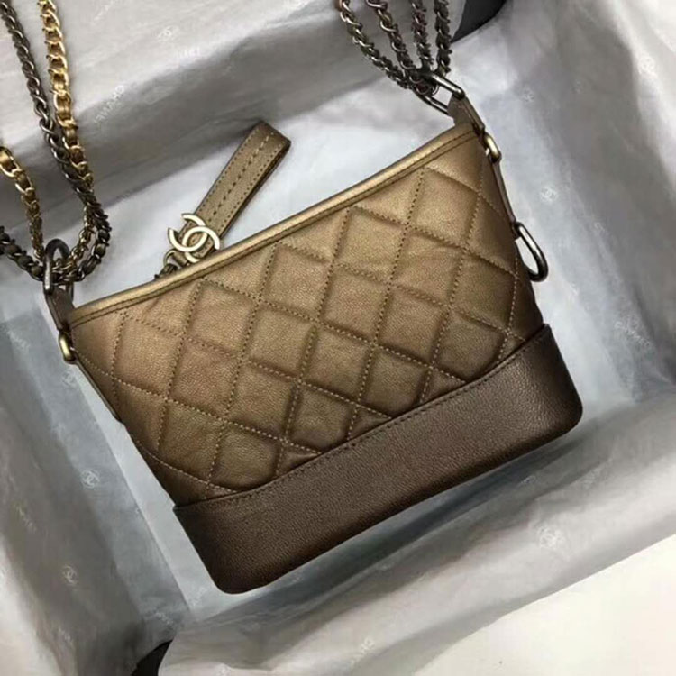 2018 Chanel Gabrielle small hobo bag