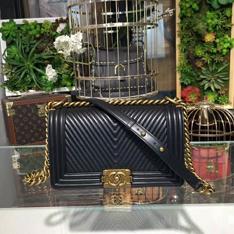 2018 Chanel LeBoy Flap Shoulder Bag