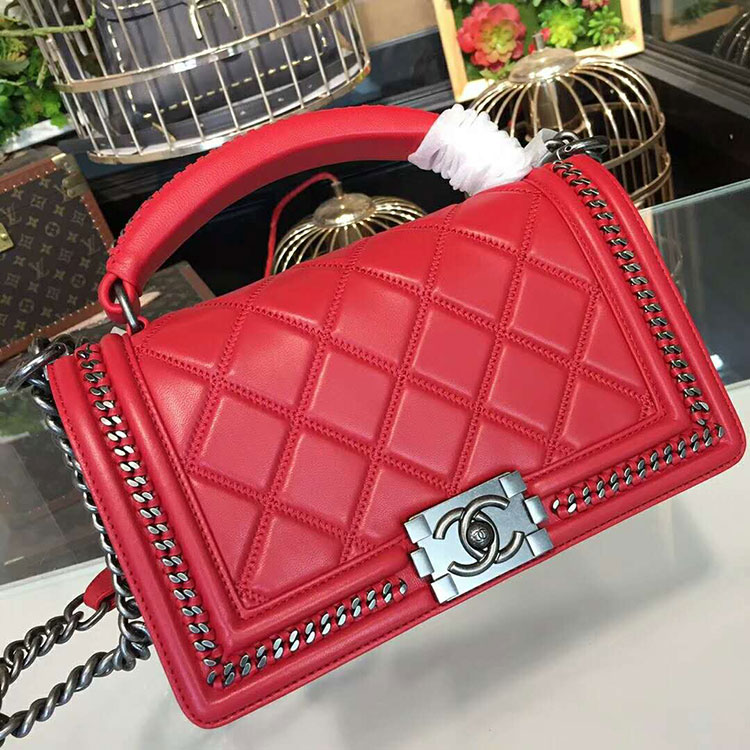 2018 Chanel LeBoy Flap Shoulder Bag