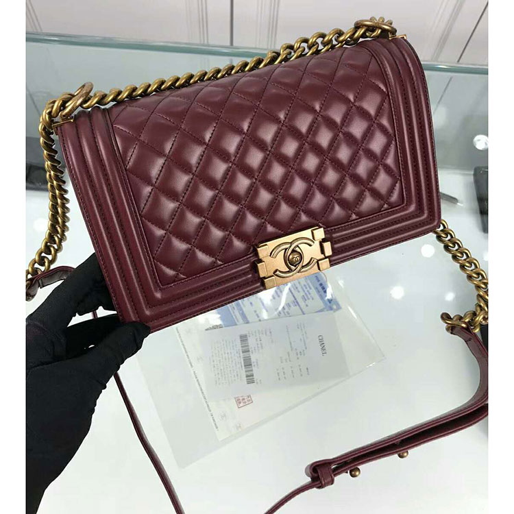 2018 Chanel LeBoy Flap Shoulder Bag