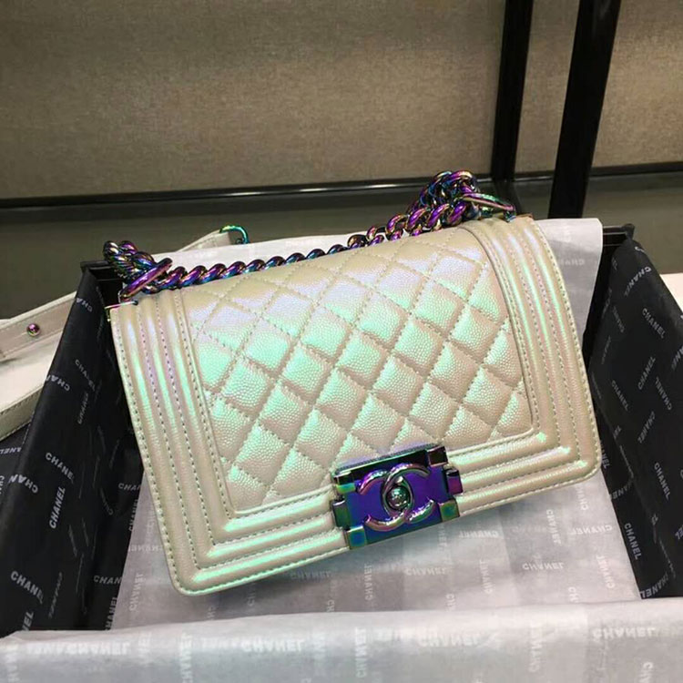 2018 Chanel LeBoy Flap Shoulder Bag