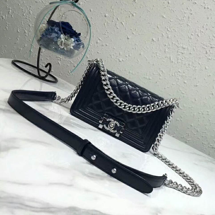 2018 Chanel LeBoy Flap Shoulder Bag