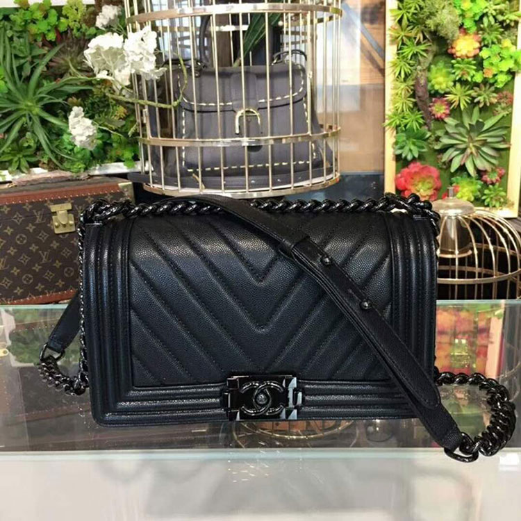 2018 Chanel LeBoy Flap Shoulder Bag